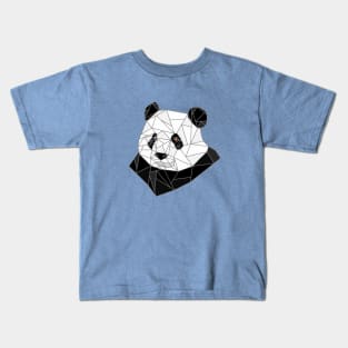 Panda Stained Glass Kids T-Shirt